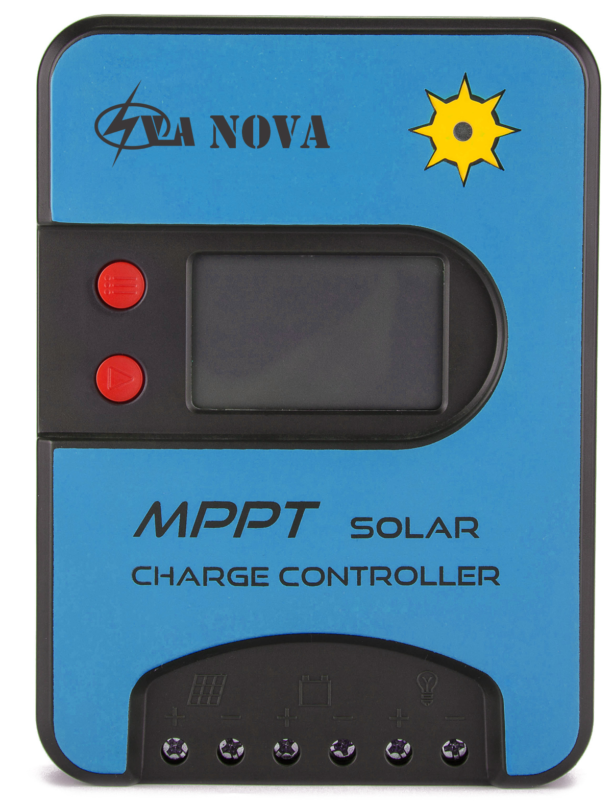 15A MPPT 太阳能充电控制器 太阳能稳压器 12V/24V 自动液晶显示屏